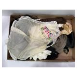 LARGE LOT OF MID CENTURY MODERN DRESS GLOVES, HAIR