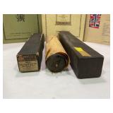 PLAYER PIANO, 3 PLAYER PIANO PAPER MUSIC ROLLS,