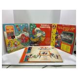 VINTAGE VINYL RECORDS; PETER RABBIT, PIED PIPER,