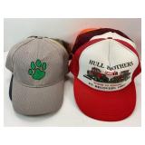 LOT OF 9 SNAP BACK TRUCKER HATS