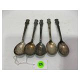 LOT OF 5 CAMPBELLS SOUP KIDS SPOONS