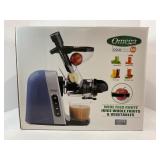 OMEGA COLD PRESS 365 JUICER IN ORIGINAL BOX - LIKE
