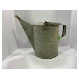 GALVANIZED WATER CAN, BUCKET AND MINNOW BUCKET