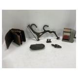 VINTAGE COIN PURSES, COAT & HAT HANGER, CHICAGO