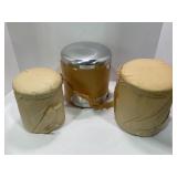 KROMEX 4 PC NESTING CANISTER SET IN ORIGINAL BOX