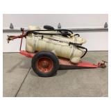 FINCO 25 GALLON PULL BEHIND YARD SPRAYER