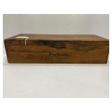 NORTH SIDE SPECIALS PERFECTO WOOD CIGAR BOX