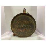 1920'S SILVER FLASH 5 GALLON OIL ROCKER CAN - RARE