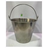 VOLLRATH STAINLESS STEEL MILK PAIL
