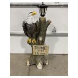 HOME OF THE BRAVE PLASTIC OUTDOOR SOLAR NIGHT