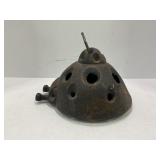 CAST IRON LADY BUG TEALIGHT CANDLE HOLDER - 7 1/2'