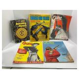 LARGE LOT OF VINTAGE OF FIRE ARM MAGAZINES;