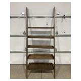 5 TIER WOODEN WALL SHELF - 84' X 34' X 15'