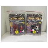 637.  Lot of (2) Star Trek Deep Space Nine Action