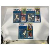 136.  Lot of (3) 1993 Starting Line Up Hall of Fam
