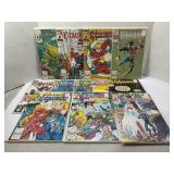 172.  Lot of (12) Marvel Comics Excalibur Comics