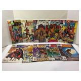 170.  Lof of (10) Marvel Comics The Avengers
