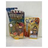 635.  Lot of (2) Justice League/DC Super Hero Wond