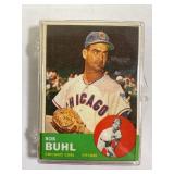 313.  Lot of 1963 Topps Baseball Cards