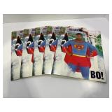 67.  Lot of (5) Vintage Bo Jackson Beckett Footbal