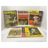 706.  (5) Vintage 1960's Baseball Publications