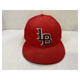 930.  Game Used Louisville Bats Game Worn Hat (#5