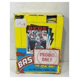 228.Very Rare 1986 Topps Baseball Wax Box PROMO ON
