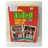 226.  1990 Topps Football Wax box (Open But 32 Sea