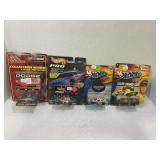727.  Lot of (7) Misc Toy Cars Hot Wheels, Nascar