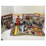 897.  Lot of (10) Vintage INDY CAR Racing Magazine
