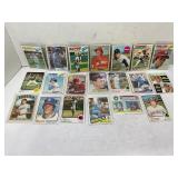 885.  Box Full of Vintage 1970's-80's Baseball Car