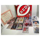 481.  Cincinnati Reds Lot of Misc Reds Items, Card
