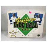 257.  Rare Ken Griffey Jr & Sr. Dice Ball Baseball