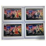 680.  Lot of (4) Caitlin Clark Chronicled State of