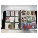 846.  Baseball Card Binder Full of ALL Cincinnati