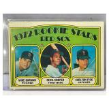181.  1972 Topps Carlton Fisk ROOKIE Card HOF Bost