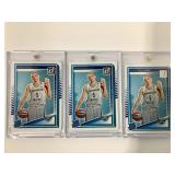 679.  Lot of (3) 2025 Donruss Paige Bueckers Rated