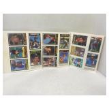 667.  (4) Uncut Baseball Card Sheets Larkin Griffe