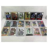 506.  Box of (25) Toploaded Football Cards Stars,