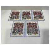 84.  (5) Original Ohio State Jim Lachey Rookie Car