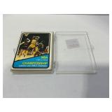 85.  Lot of (15) 1972-73 Topps NBA Basketball Card