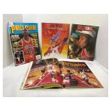 744.  Lot of (6) Michael Jordan Chicago Bulls Publ