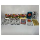 859. Lot of (11) Vintage Sealed Sports Card Packs