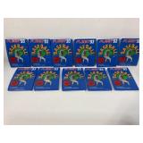852.  Lot of (11) Sealed Vintage 1993 FLeer Baseba