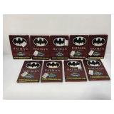 858.  Lot of (9) 1991 Batman Returns The Movie Sta