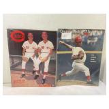 664. (5) Cincinati Reds Scorebooks/Yearbooks 73,77