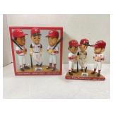 663.  Cincinnati Reds SGA Triple Head Bobblehead P