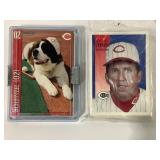 698.  Lot of 2 CIncinnati Reds Kahns Baseball Team