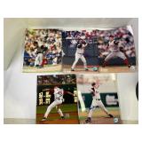 657.  (5) Certified Cincinnati Reds Autographed ML