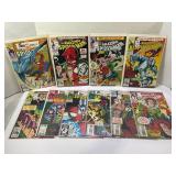 167. Lot of (10) early 90's The Amazing Spiderman
